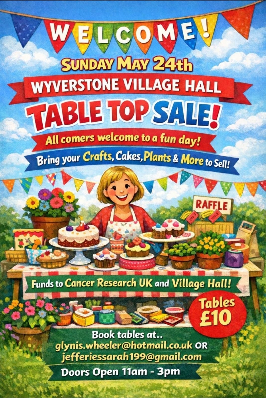 Table Top Sale