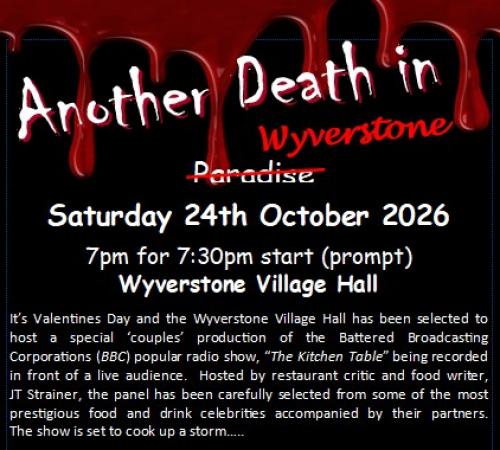 Murder Mystery: Another Death in Wyverstone!